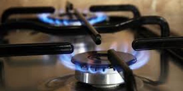 Gas range installation