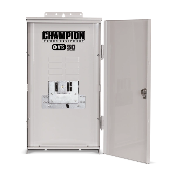 Champion Automatic Transfer Switch 50 Amp 10 Circuit NEMA 3R