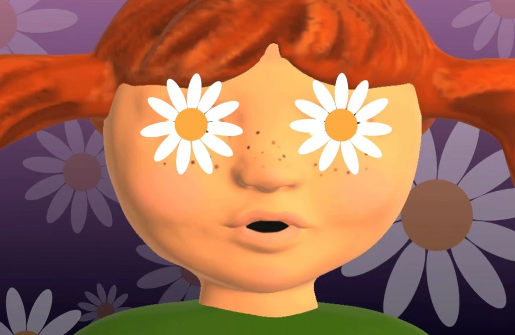 Screen shot of animation "Daisy chain"