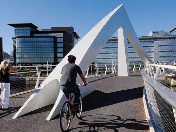 cycling to work and ready to process the payroll.