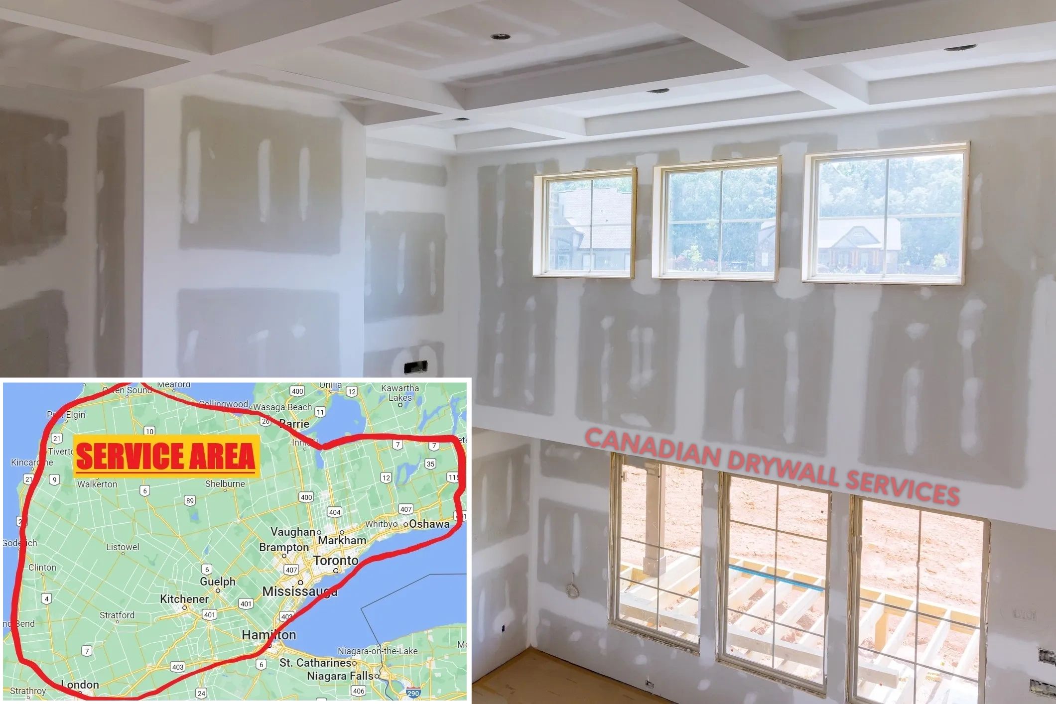 CANADIAN DRYWALL SERVICES Drywall Installation, Taping,mudding