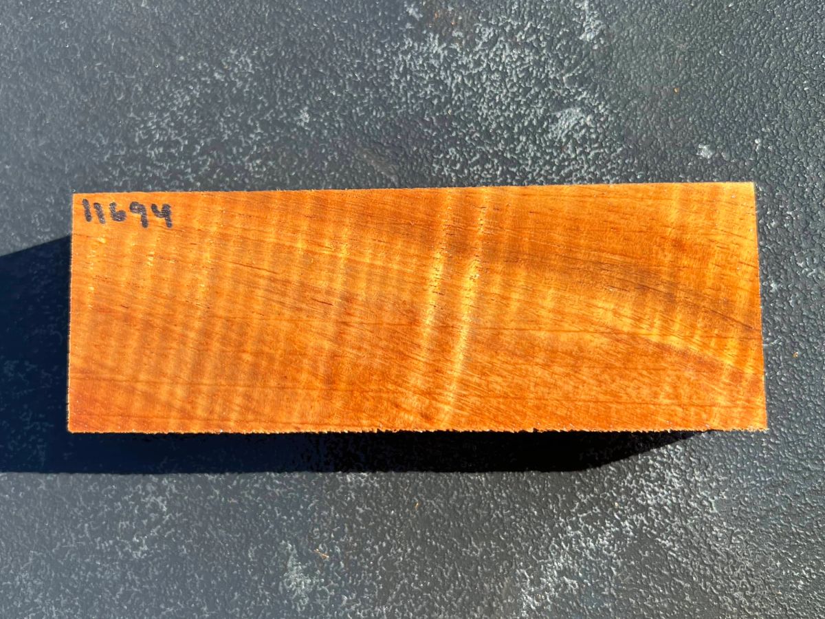 Hawaiian Curly Koa Block