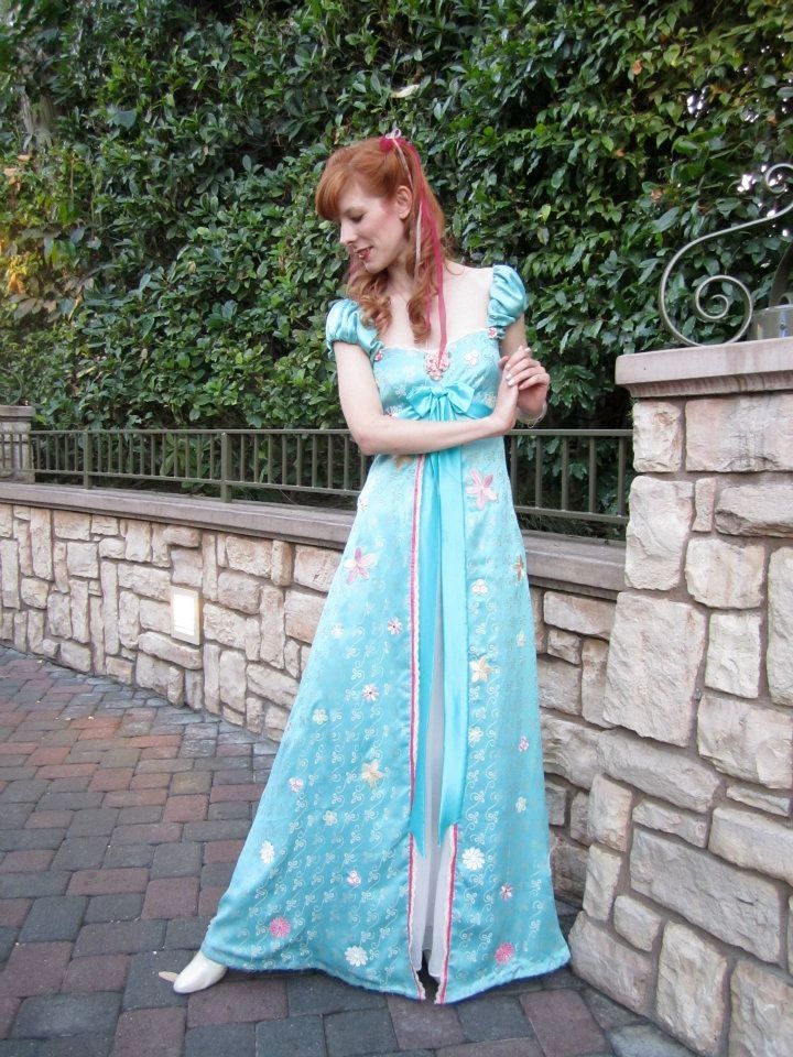 open lace back dress Enchanted Disenchanted 2 Giselle Cosplay Costume Ball Red Dress Halloween Carnival Suit, L