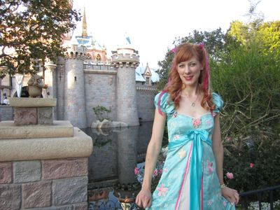 strapless open back dress Enchanted Giselle Dress Giselle Floral Dress Costume – Lydiacosplay main image 0