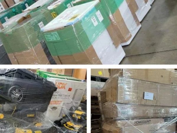 Example of the variety of merchandise offered by Premier Liquidation.