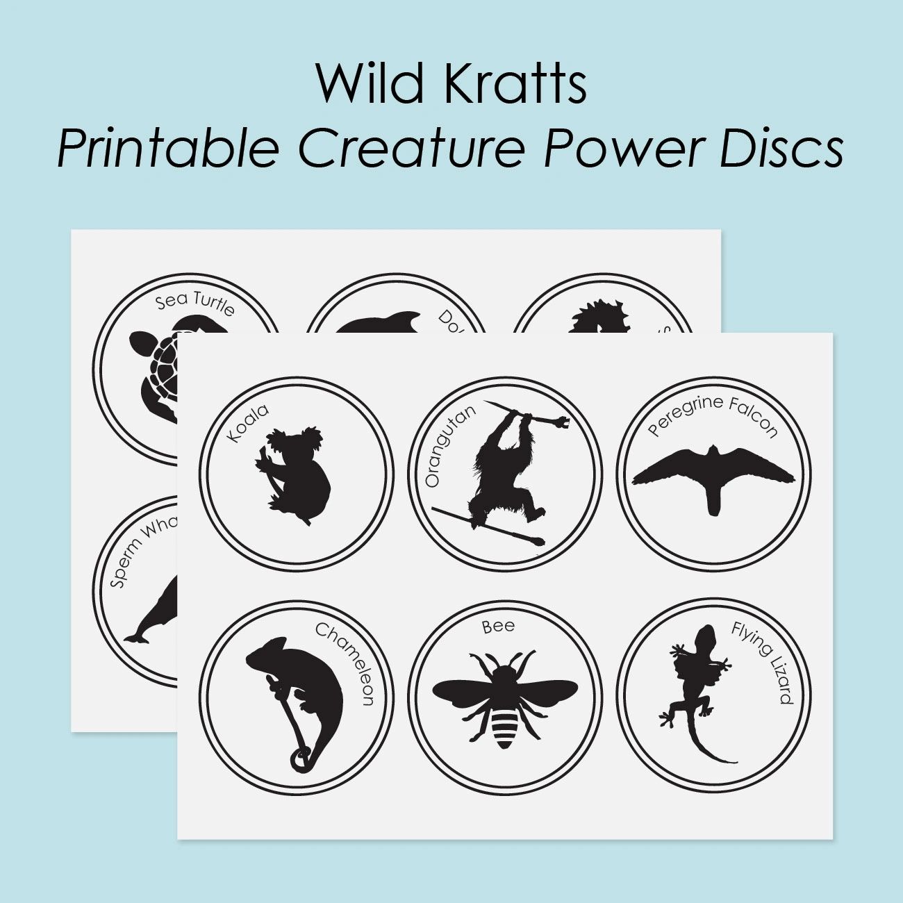 Free Printable Creature Power Discs free-printable-creature-power-discs
