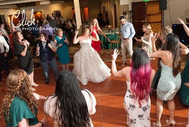 Wedding Dance Floor at Cheyenne Mountain Resort, Colorado Springs, Colorado