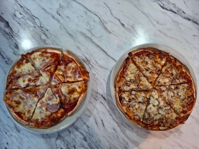 “High-protein homemade tortilla pizzas as part of a balanced nutrition plan.”