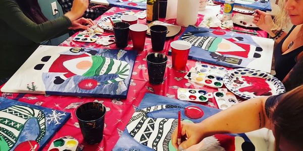 Adult Paint-N-Sip Party