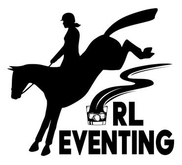 RL Eventing Silhoette Logo. Solid Black.