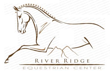 River Ridge Equestrian Center Logo. Equine image by Anna Lukasik-Fisch.