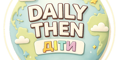 Daily Then Kids Ukrainian educational videos logo