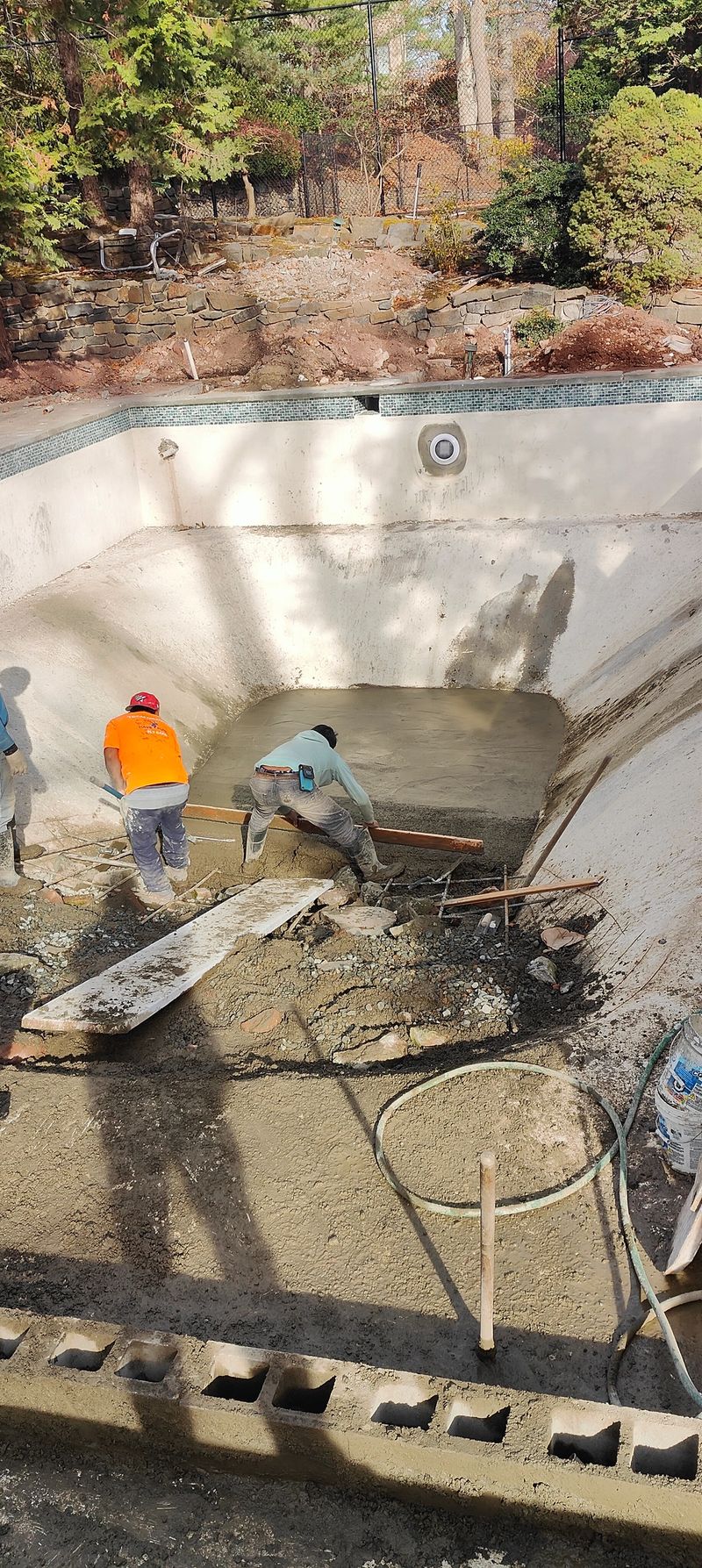 Inground installation project 7