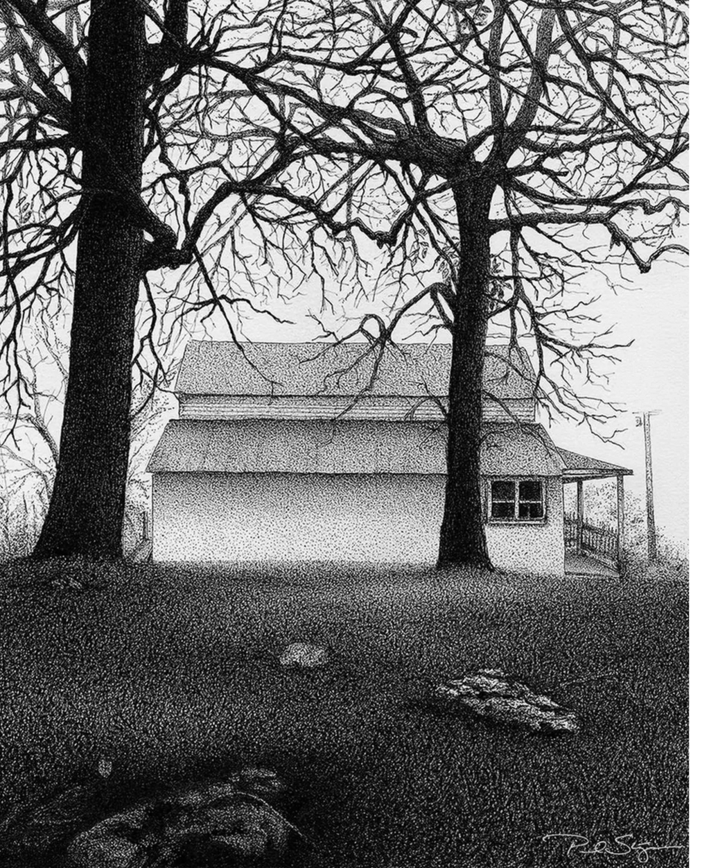 PEN AND INK DRAWINGS