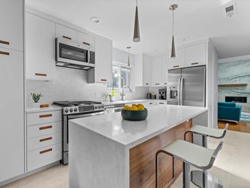 White Kitchen Asheville Real Estate Photography