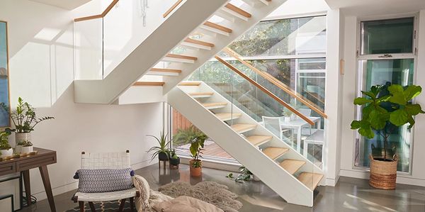 Glass Railing for Stairs