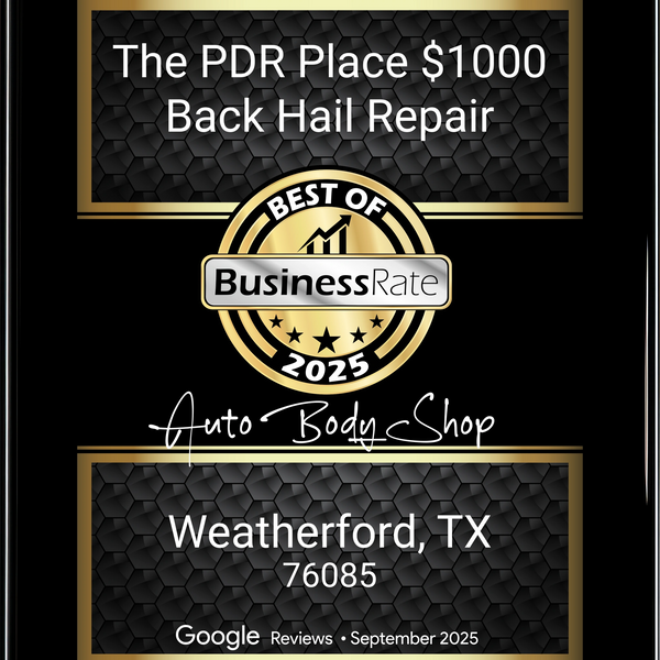 Rated #1 Weatherford Auto Body Shop by Google