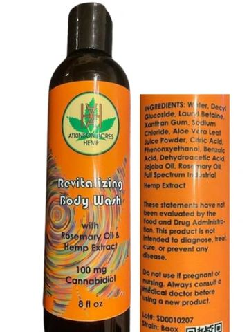 Revitalizing Body Wash 100 mg  8 oz
