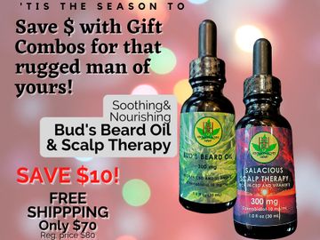 Bud's CBD Beard Oil & Scalp therapy

