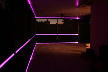 Beautiful elegant lighting in the house