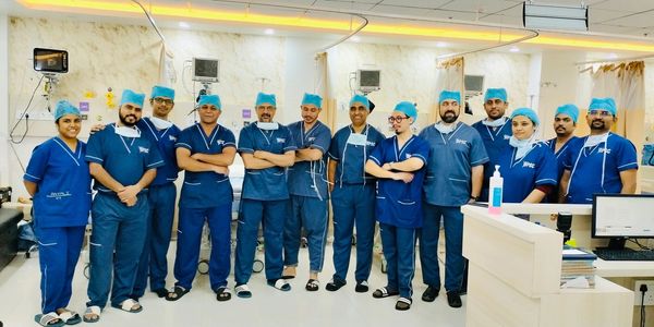 Team of Specialist and superspecialists from Laparoscopic surgery, Anesthesiology, Pain specialist, 