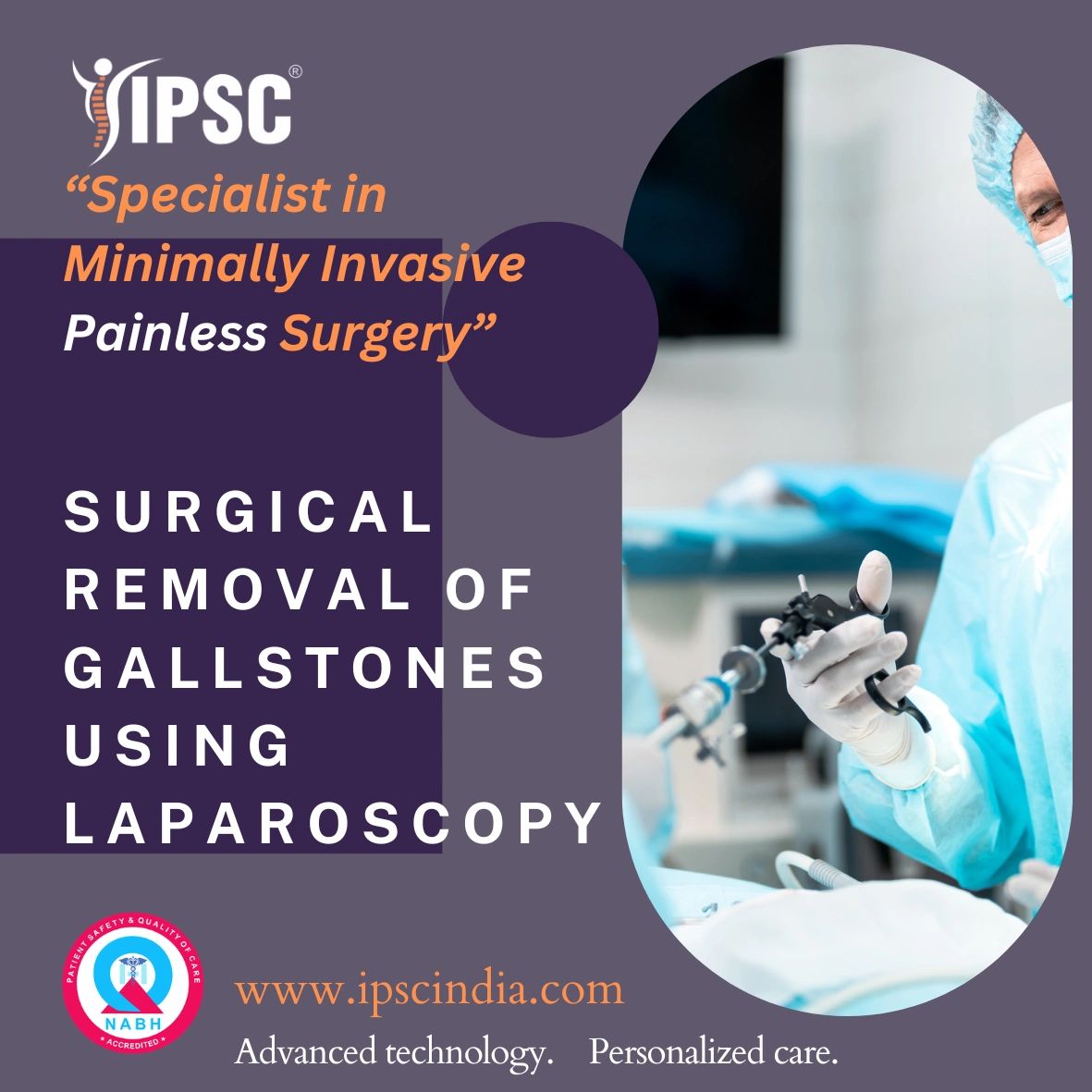 Surgical Removal Of gall stones using Laparoscope 