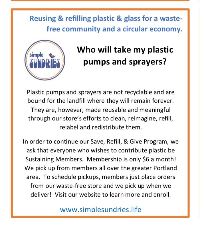 Our Refill Program, About Us