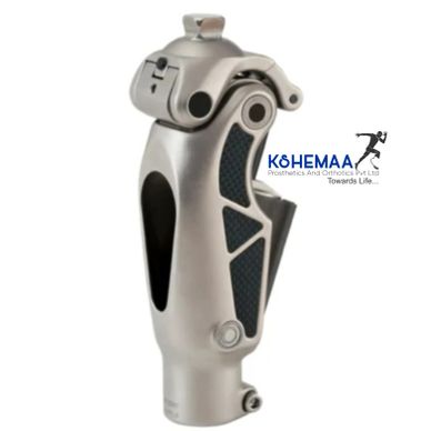 Advanced prosthetic knee joint by Kshemaa Prosthetics and Orthotics Pvt Ltd.