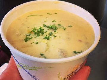 Cheese & Leek Soup