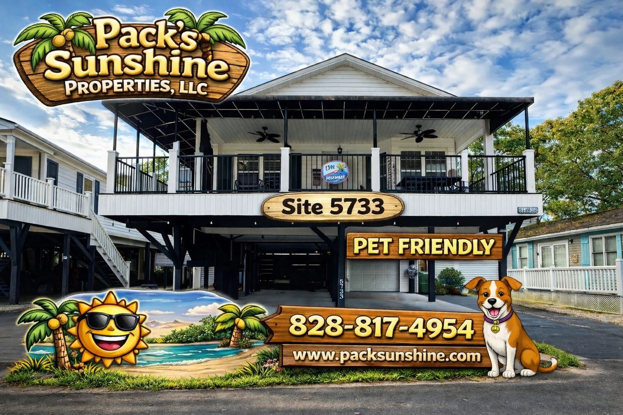 Pet-friendly rental property at Site 5733 by Pack's Sunshine Properties, LLC.