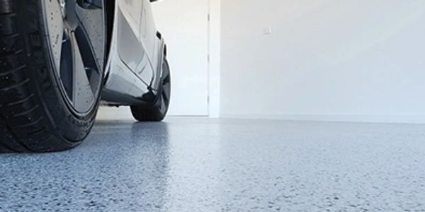 Another Emerald epoxy flooring garage floor epoxy installation in Sydney 