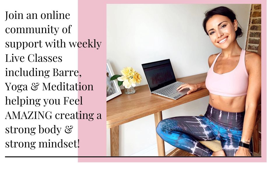 Join today for online Yoga and Barre Classes