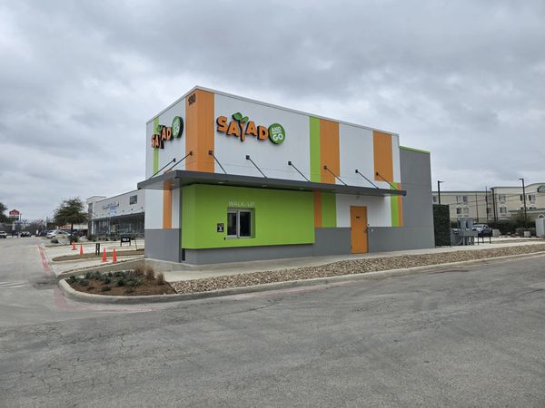 Salad And Go in San Marcos, TX - site development by JNL Construction