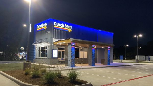 Dutch Bros in Spring, TX - site development by JNL Construction