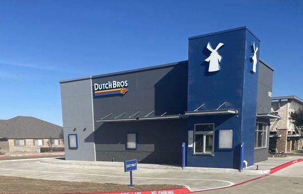 Dutch Bros in McKinney, TX - site development by JNL Construction
