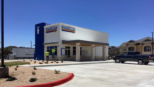 Dutch Bros in Rosenberg, TX - site development by JNL Construction
