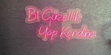 pembe,neon,pleksi,reklam,neon tabela,