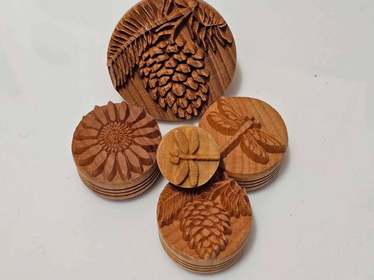 MKM Wood Stamps for Clay (Several designs)