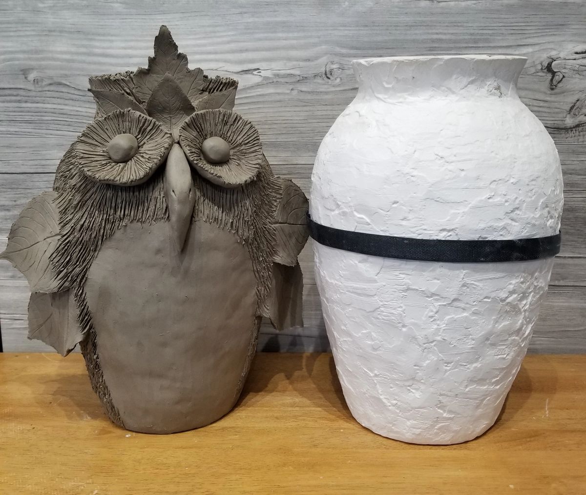 BP529 Tall Vase Clay Puzzling Mold