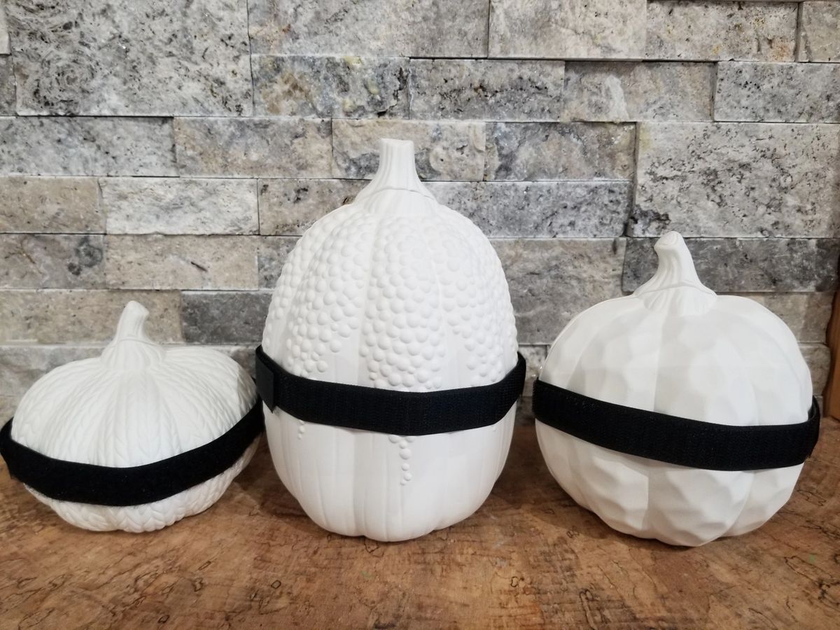 Mini Pumpkin Clay Puzzling Molds