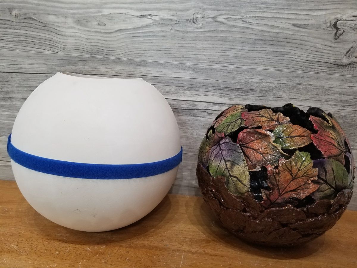 BP530 Large Flat Bottom Sphere Clay Puzzling Mold (Wide opening)