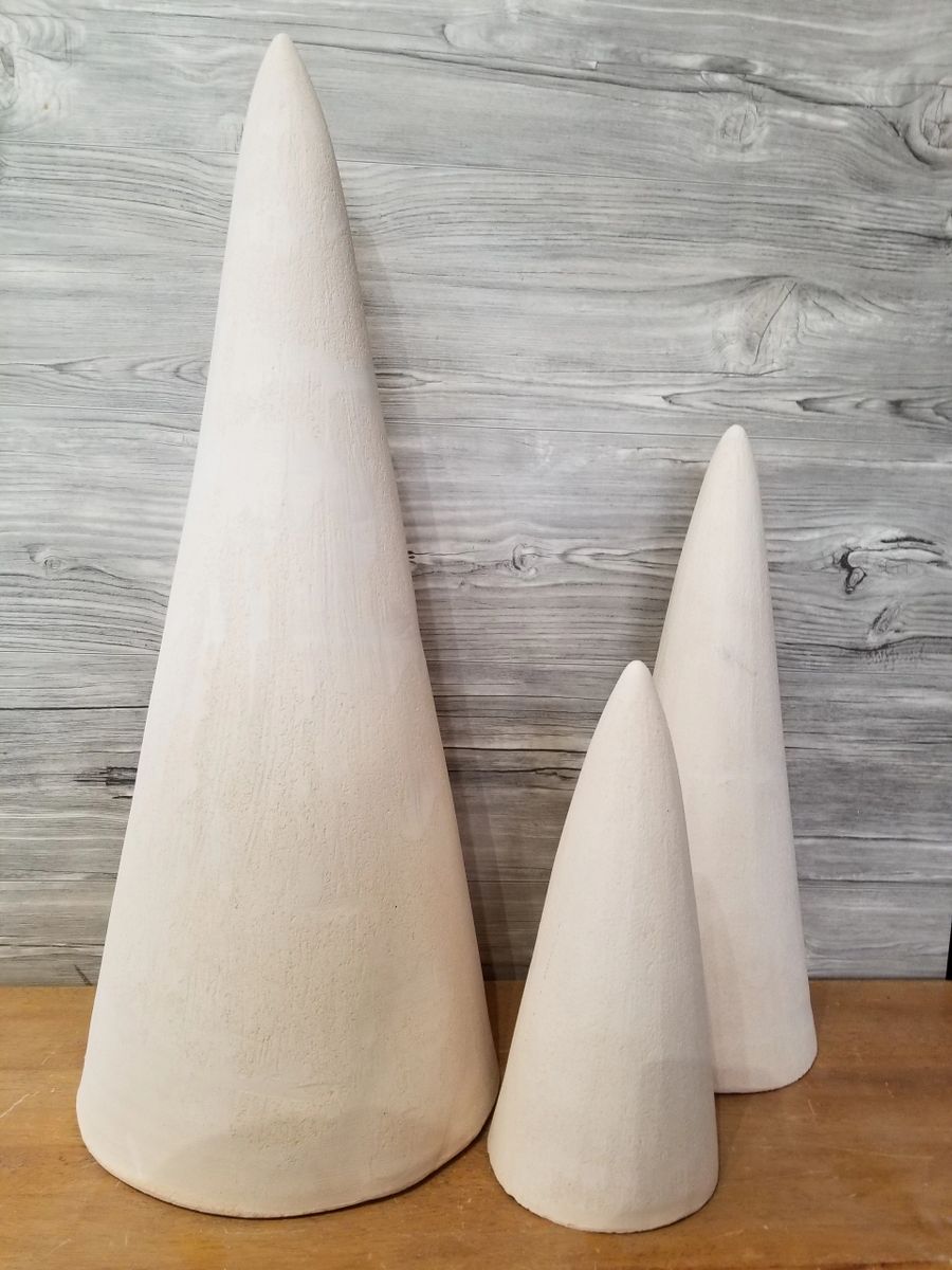 Wide Cone Clay Puzzling Molds (Set of 3)