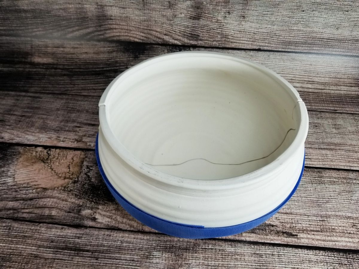 BP449 Medium Ribbed Planter Clay Puzzling Mold