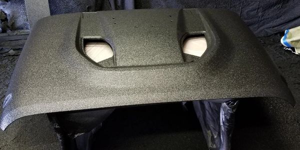 spray on liner on jeep hood