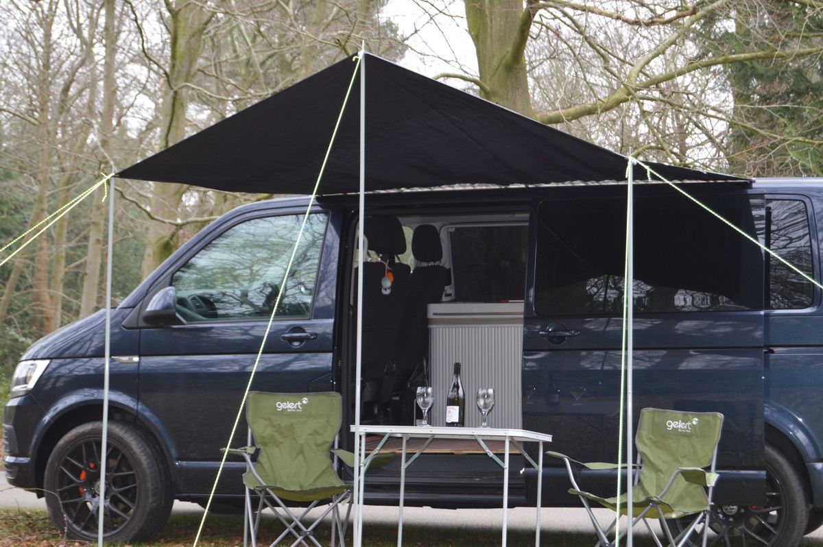 Wild Earth Sun Canopy for VW Camper Van 2.4 X 2.4 Metres (The Square