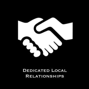 local rep
business relationships
community 
