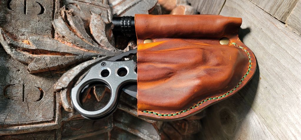 Curve Knife Brown color $65