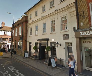 A restaurant in St Albans