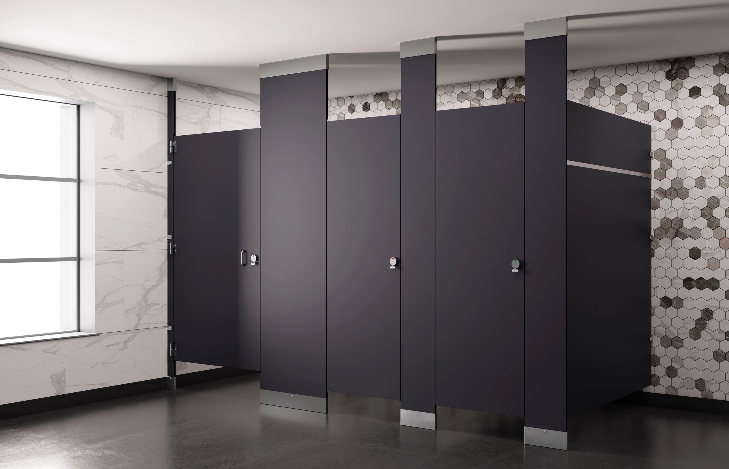 High-Quality Restroom Partitions and Stalls | AJ Specialties