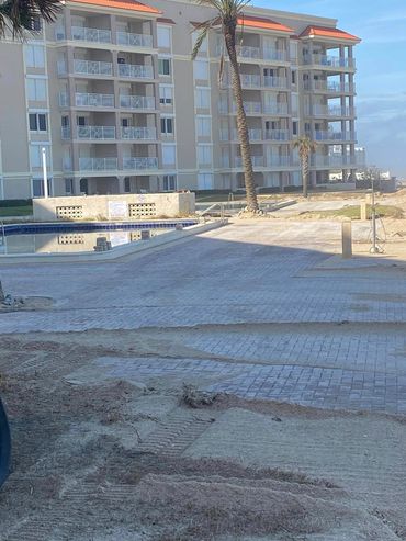 Sand Removal after Hurricane Nicole